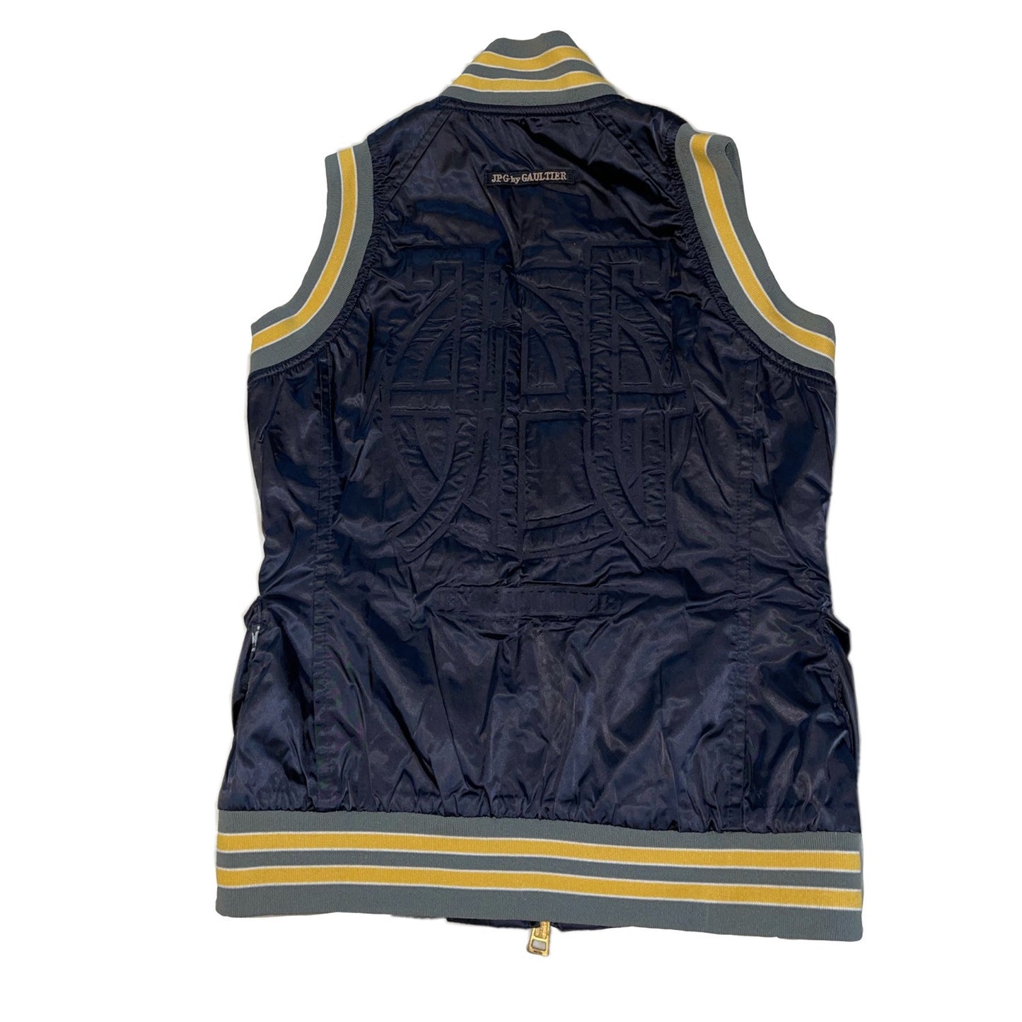Jean Paul Gaultier Logo Quilted Nylon Vest