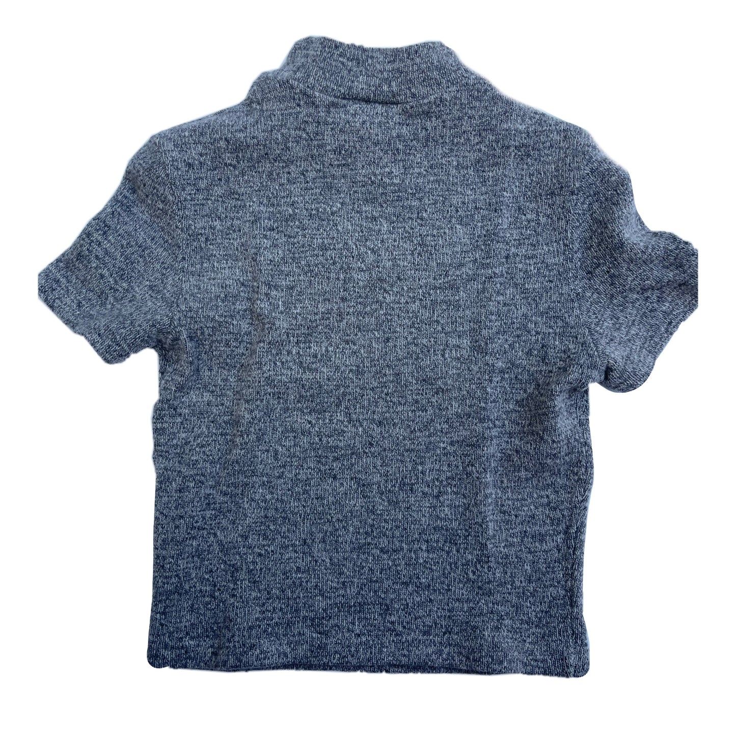 Versace Jeans Couture Medusa SS Mock Neck Knit Top
