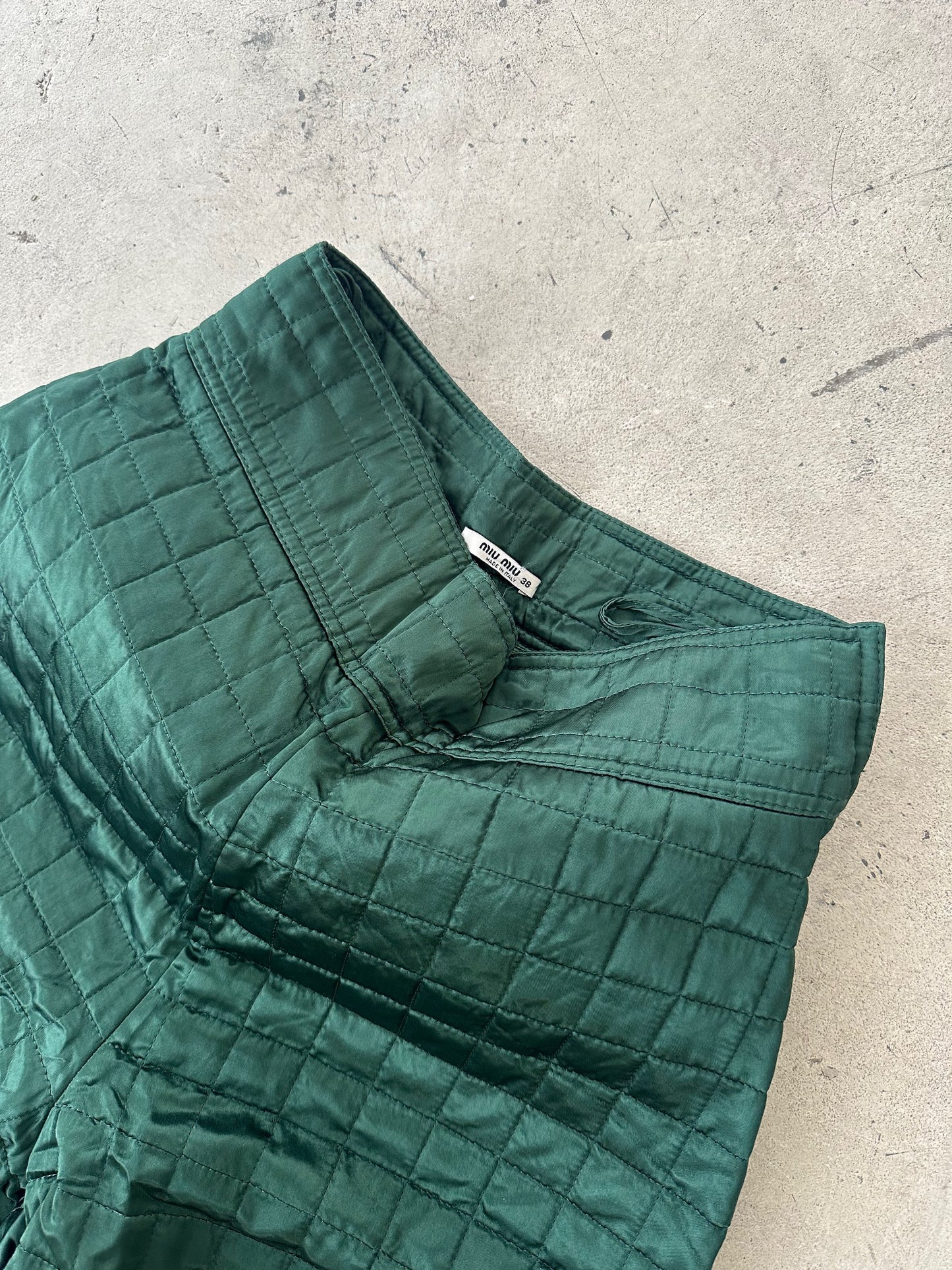 Miu Miu Quilted Culottes
