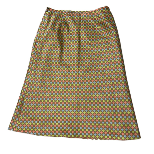 Courreges Tile A Line Midi Skirt