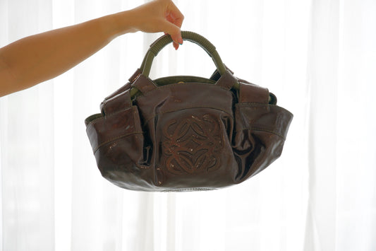 Loewe Nappa Patent Leather Aire Bag