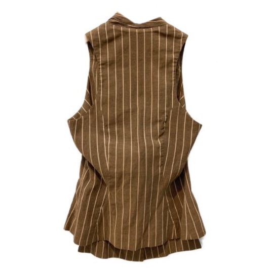 Vivienne Westwood Red Label Pinstripe Tie Button Down Vest