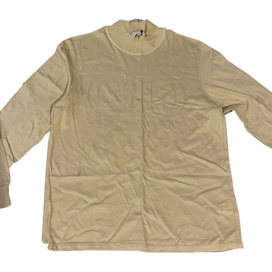 Christian Dior Sport LS Logo Mock Neck Top
