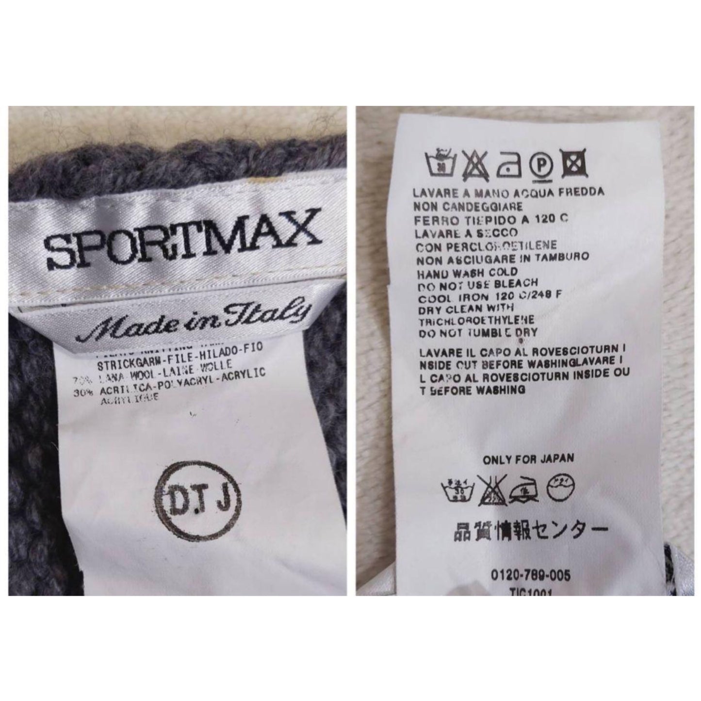 Sportmax Wool Hooded Scarf