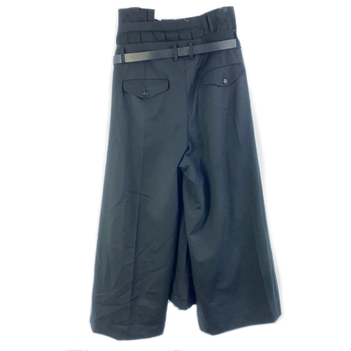 Junya Watanabe Comme Des Garcons Pleated Skirt w Buckle Pants