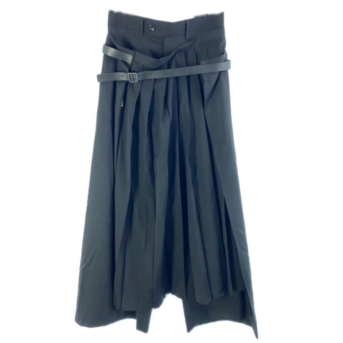Junya Watanabe Comme Des Garcons Pleated Skirt w Buckle Pants