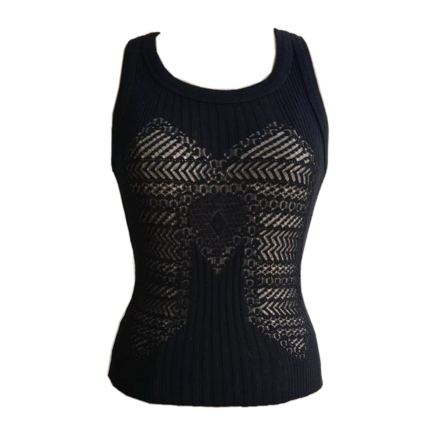 Jean Paul Gaultier Knit Cotton Tank