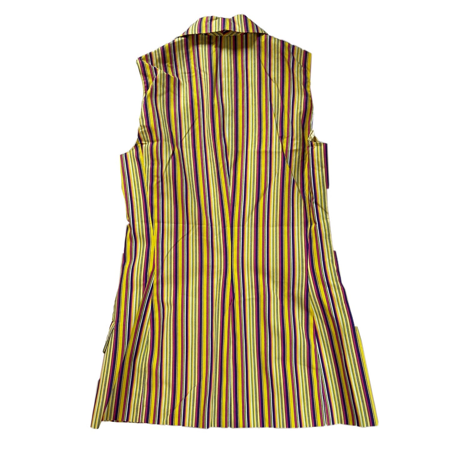 Versace Jeans Couture Stripe Gold Button Vest