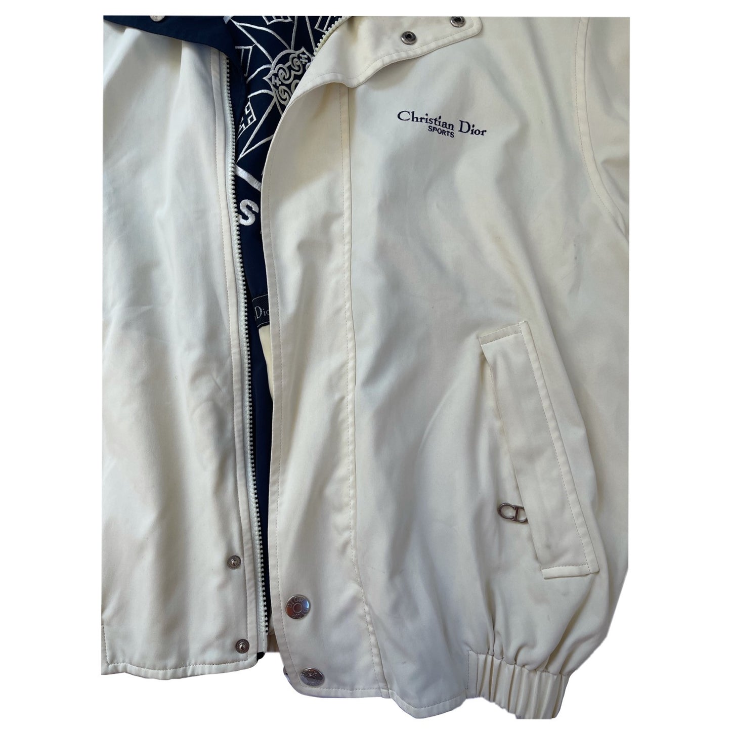 Christian Dior Sports Homme Logo Harrington Jacket
