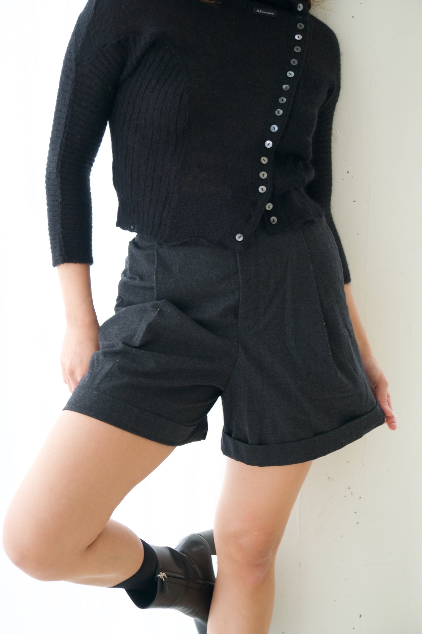 Chloe Wool Shorts