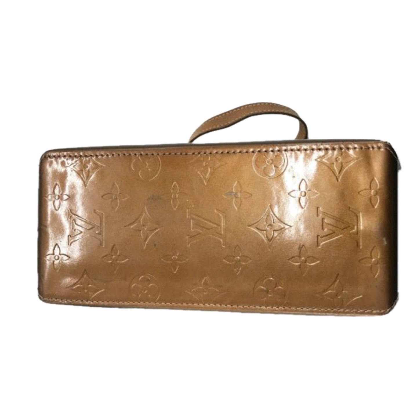 Louis Vuitton Bronze Vernis Enamel Monogram Handbag