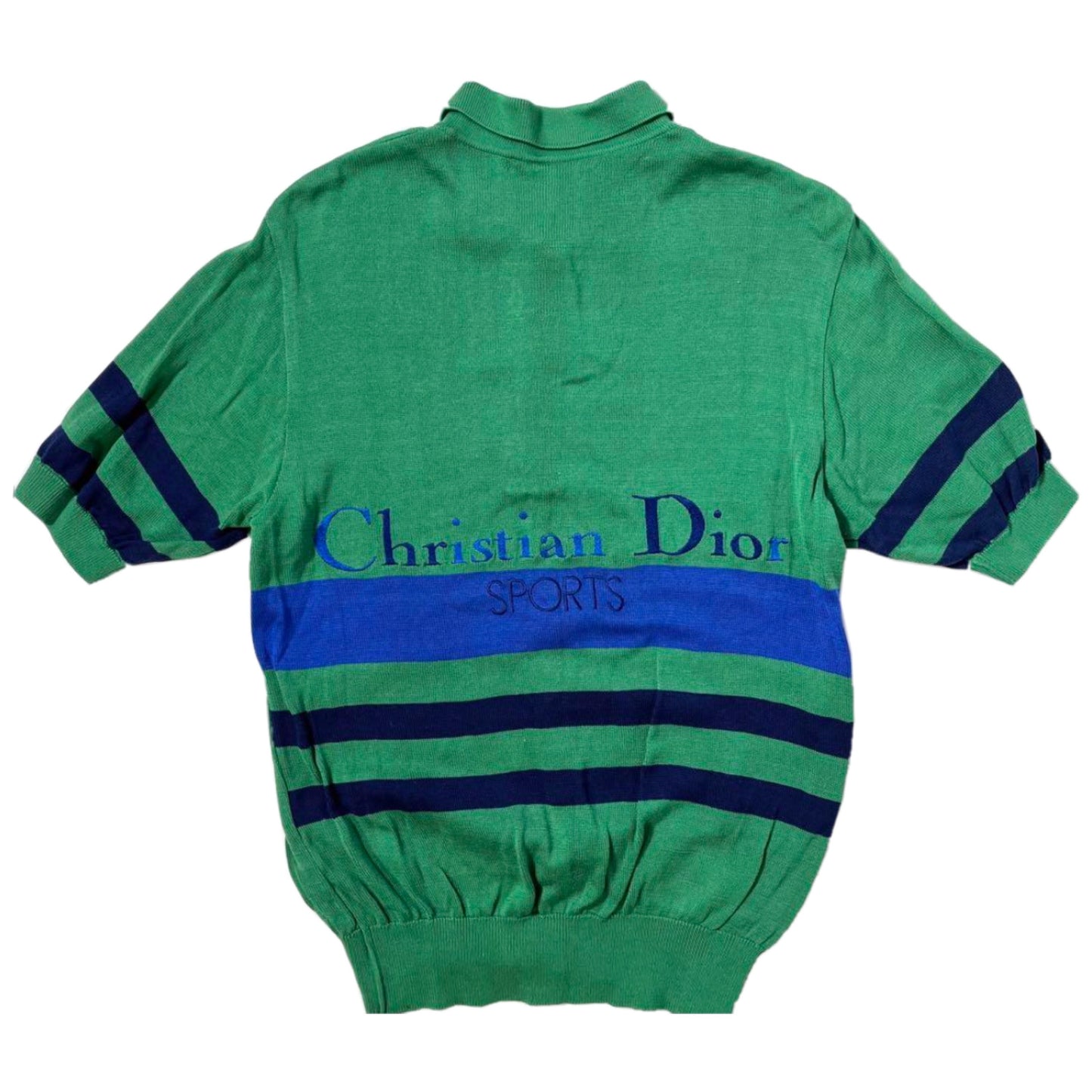 Christian Dior Sports Back Logo Knit Polo