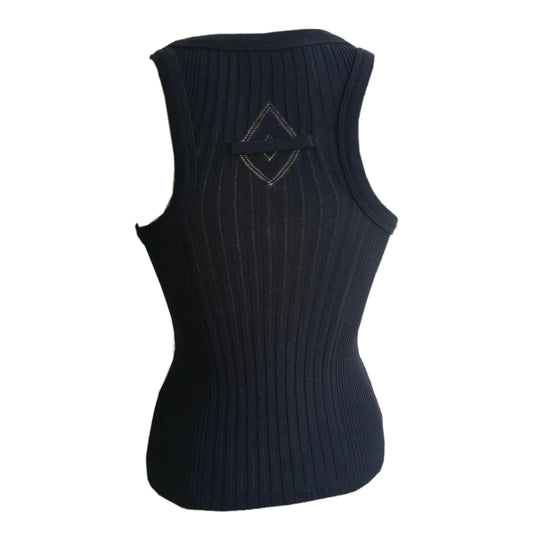 Jean Paul Gaultier Knit Cotton Tank