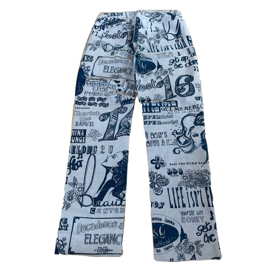 Dolce & Gabbana 70s Print Groovy Cotton Pants