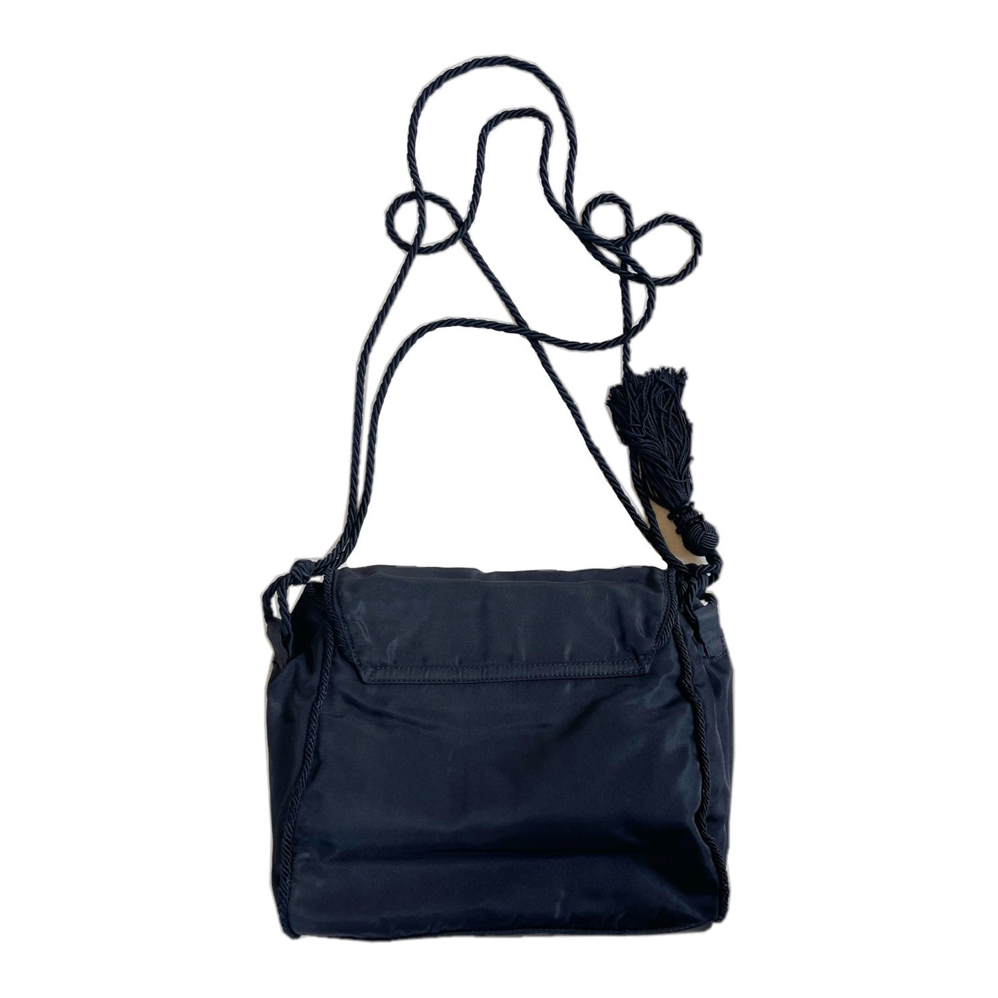 Prada Nylon Beaded Logo Rope Mini Crossbody Bag