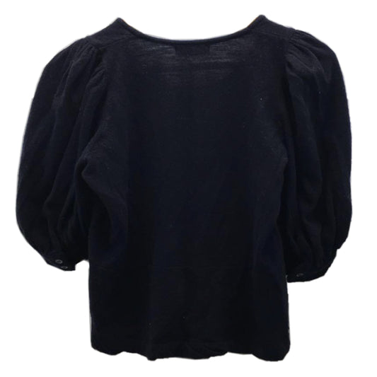 Tricot Comme Des Garcons Balloon 3/4 SS Wool Knit Scoop Neck Top