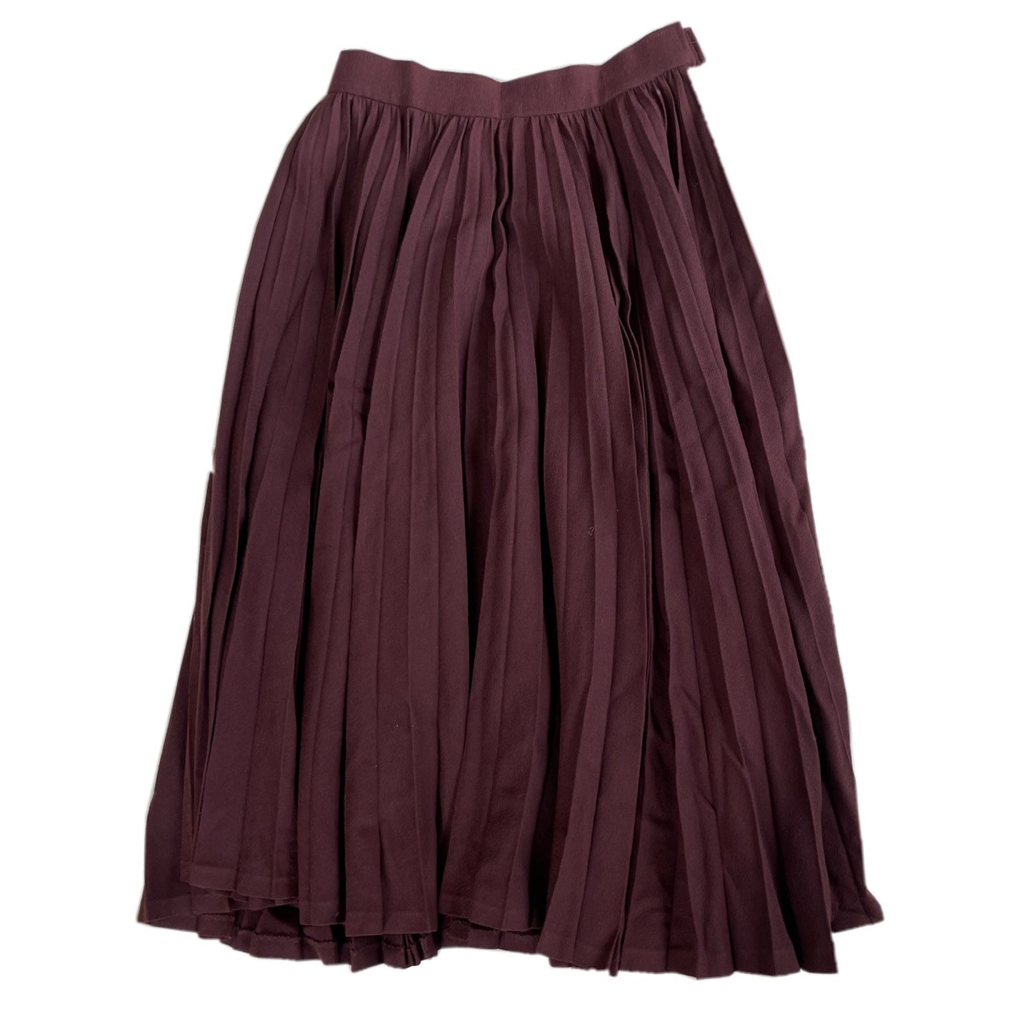 Christian Dior Pret A Porter Pleated Midi Skirt