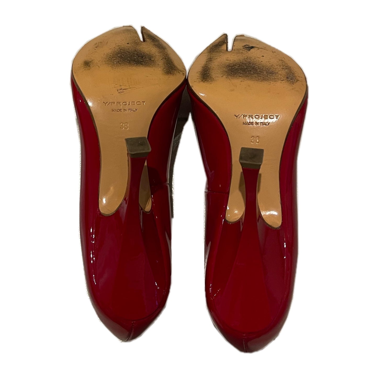 Y/Project Lobster Patent Heels