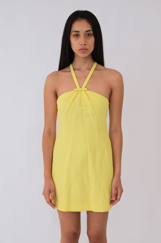 Versace Medusa Button SS Blazer & Halterneck Dress Set