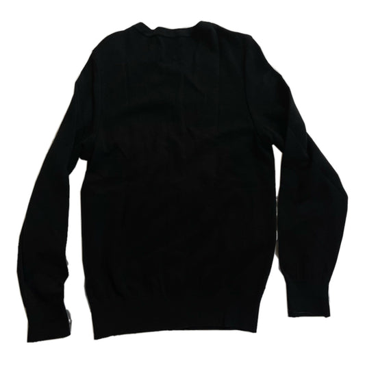 Yves Saint Laurent Studded Logo Knit Button Down Cardigan