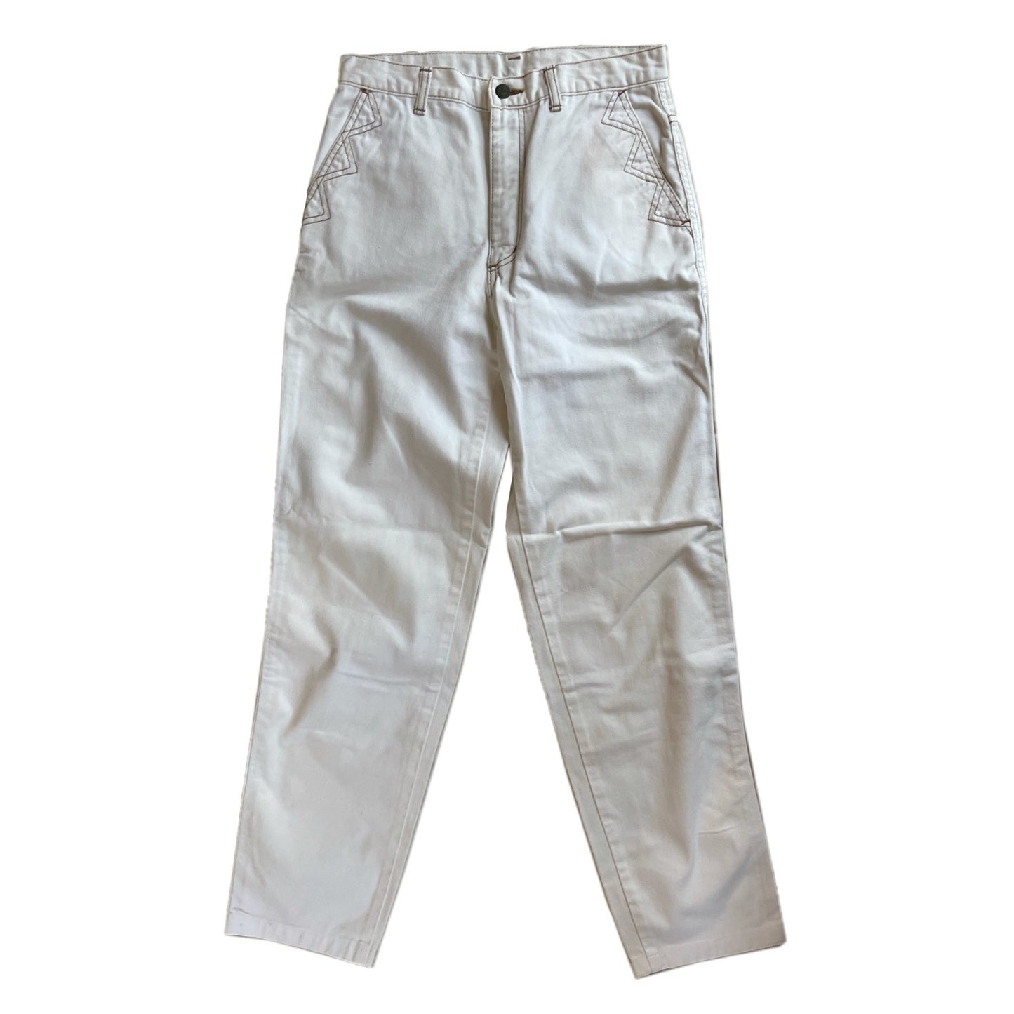 Celine Monsieur Logo High Waist Straight Denim Jeans