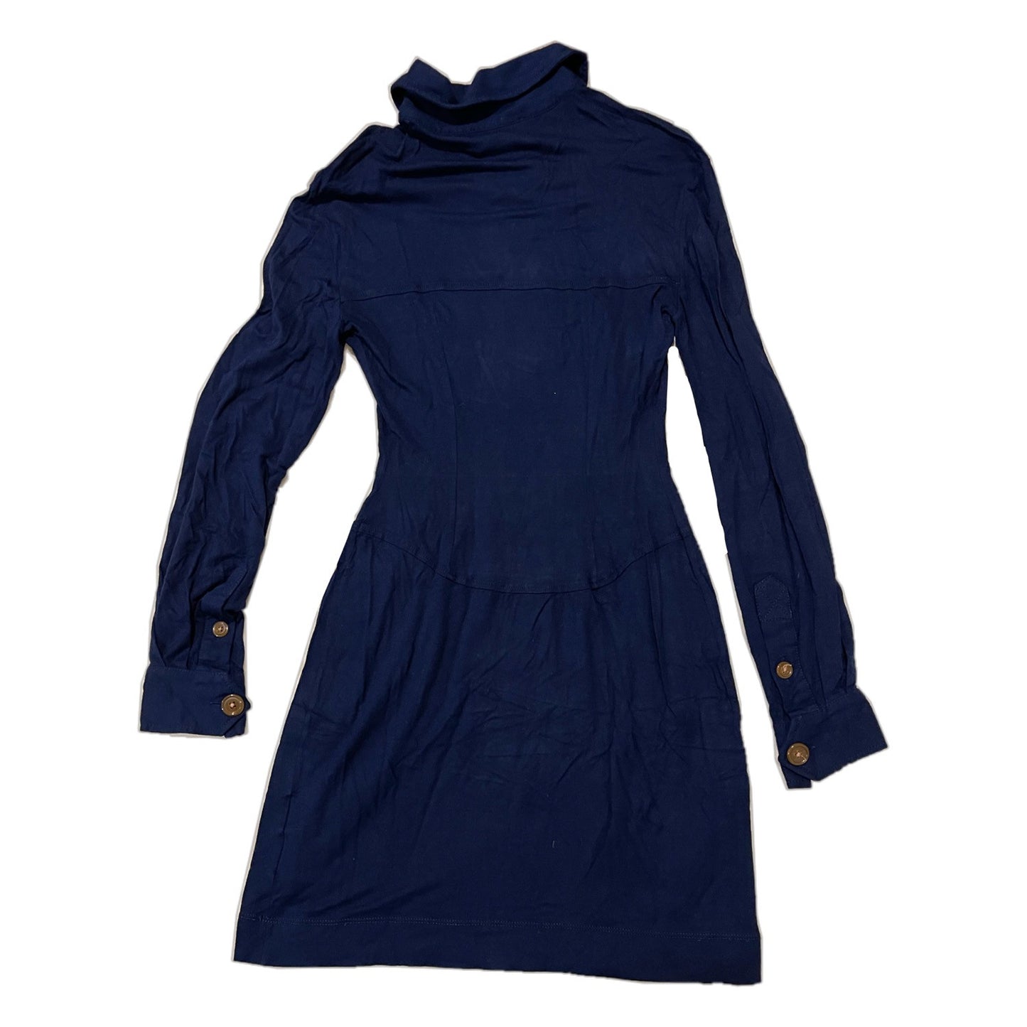 Vivienne Westwood Navy Long Sleeve Polo Mini Dress