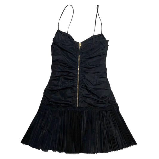 Dolce & Gabbana Pleated Mini Strappy Dress