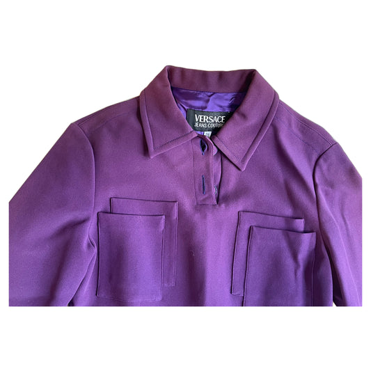 Versace Jeans Couture LS Pocket Shift Dress