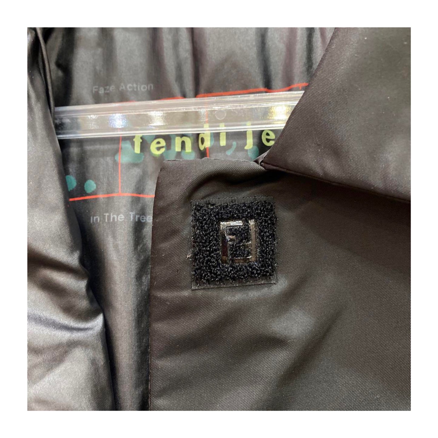 Fendi Nylon Puffer Maxi LS Coat