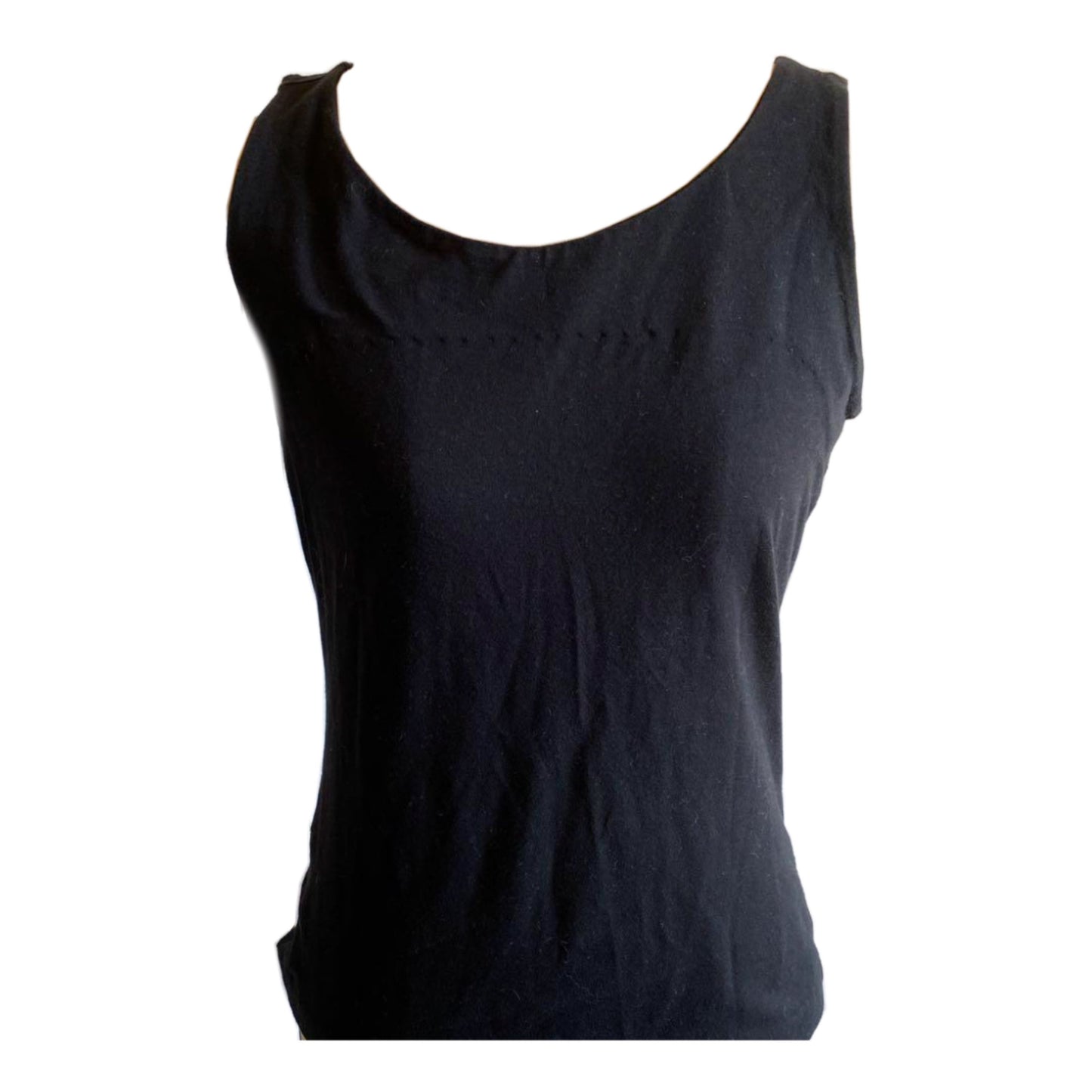 Fendi Floral Beaded Back Tank Top