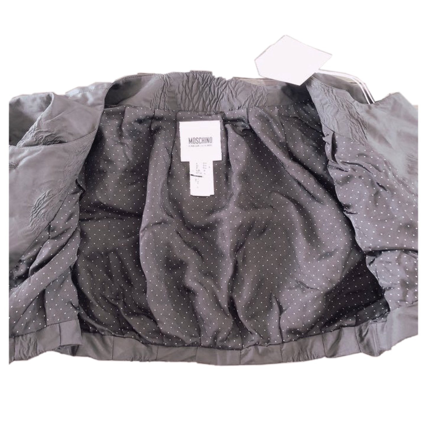 Moschino Cheap And Chic Cap SS Button Crop Top
