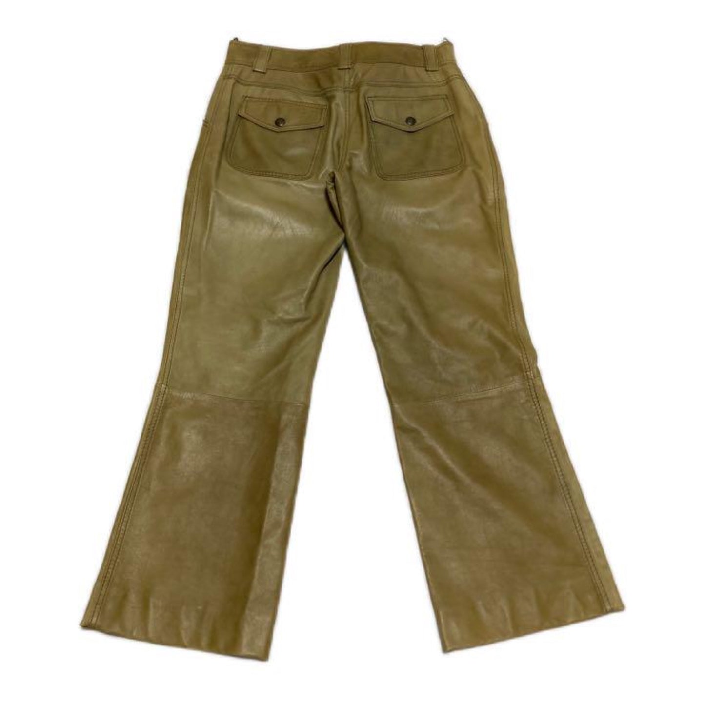 Moschino Cheap And Chic Leather Cargo Pants