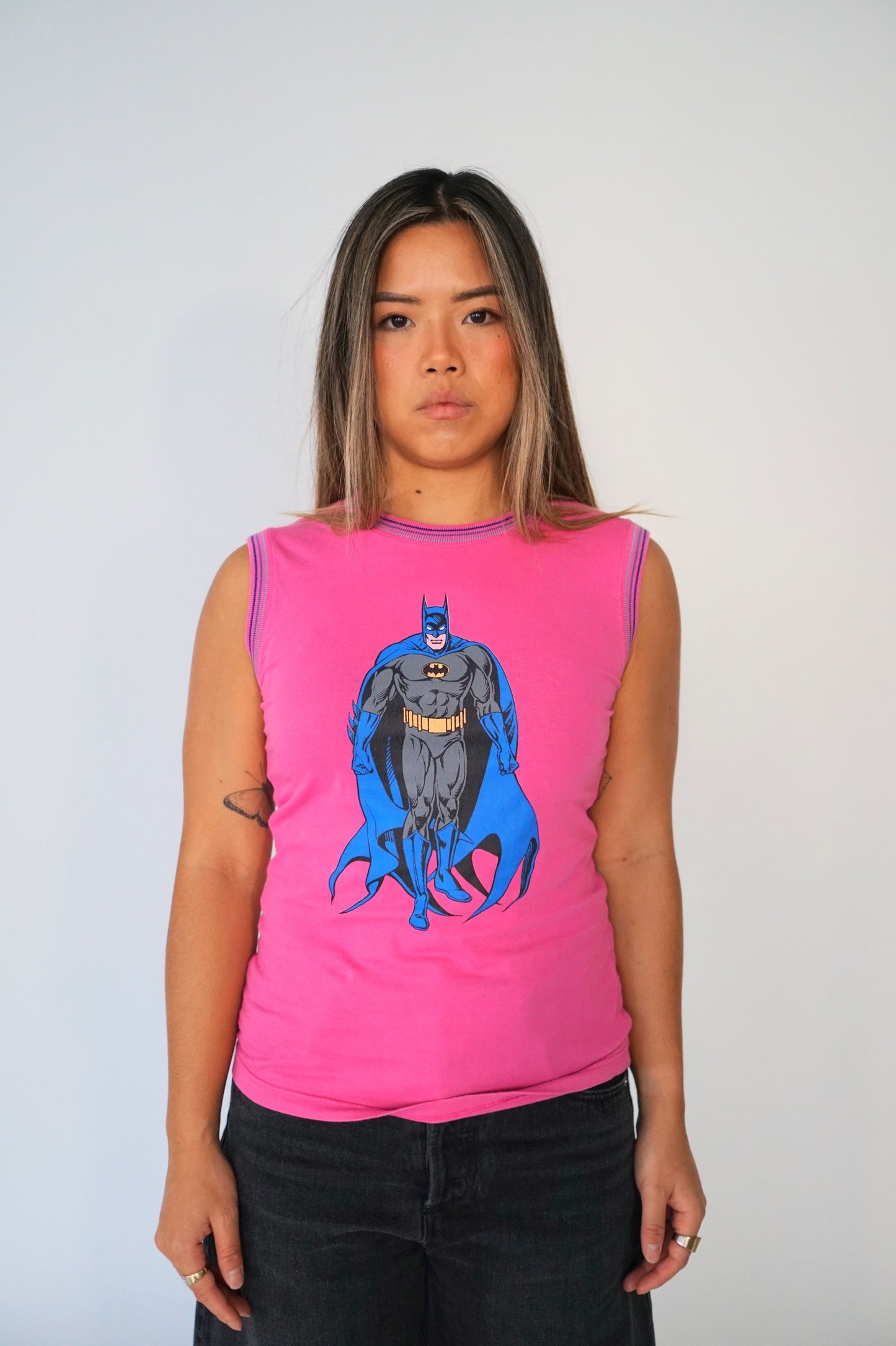 Dolce & Gabbana Batman Graphic Vintage Muscle Tank