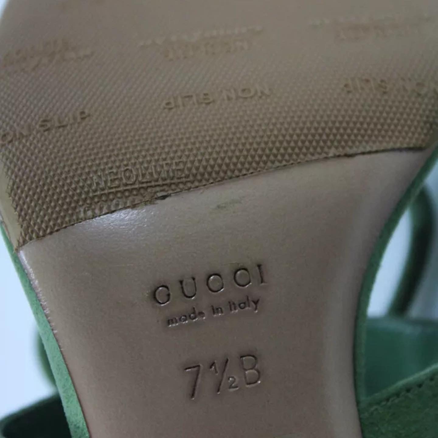 Gucci Suede Horsebit Lace Up Sandals