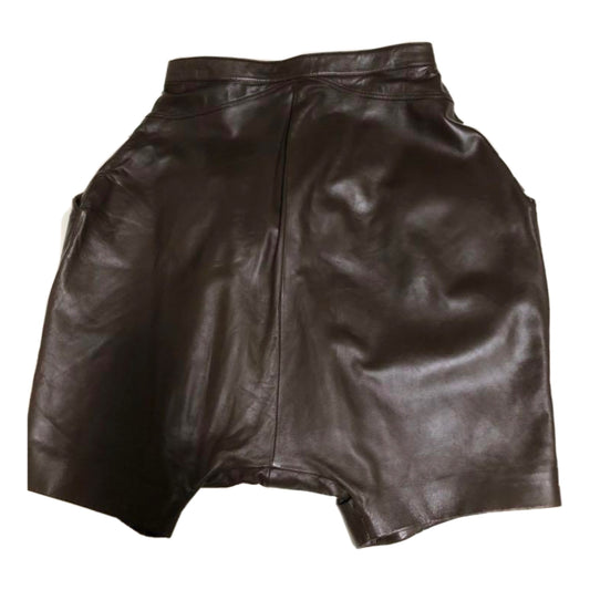 Givenchy Lamb Leather Harem Shorts
