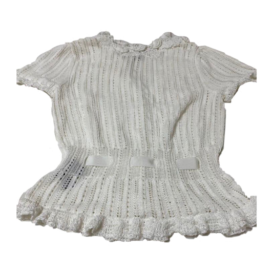 Ralph Laurent Floral SS Crotchet Lace Cardigan