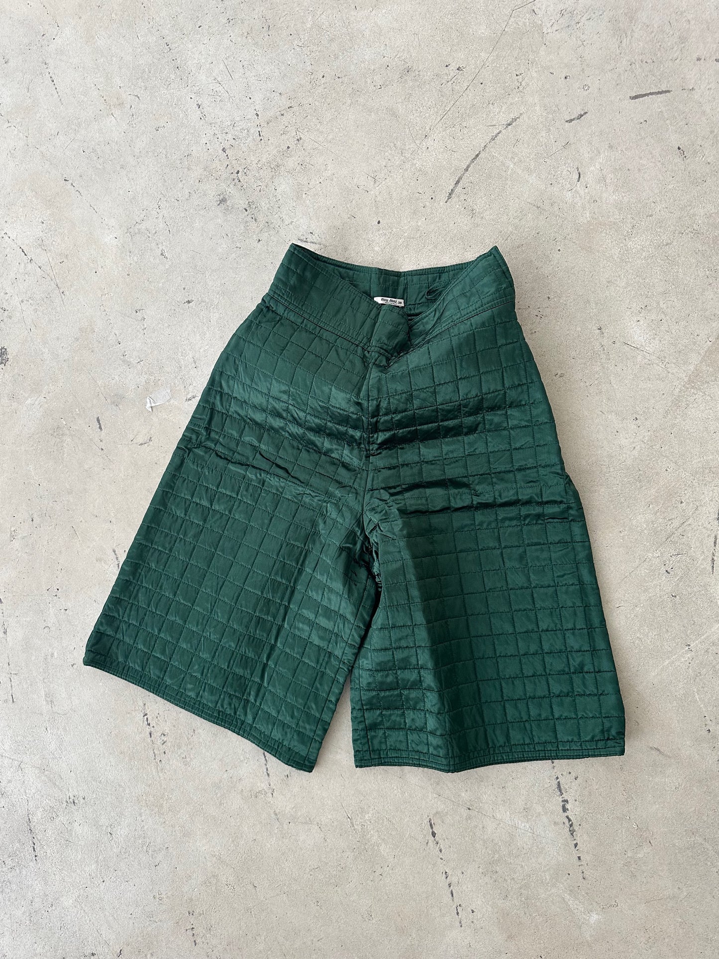 Miu Miu Quilted Culottes