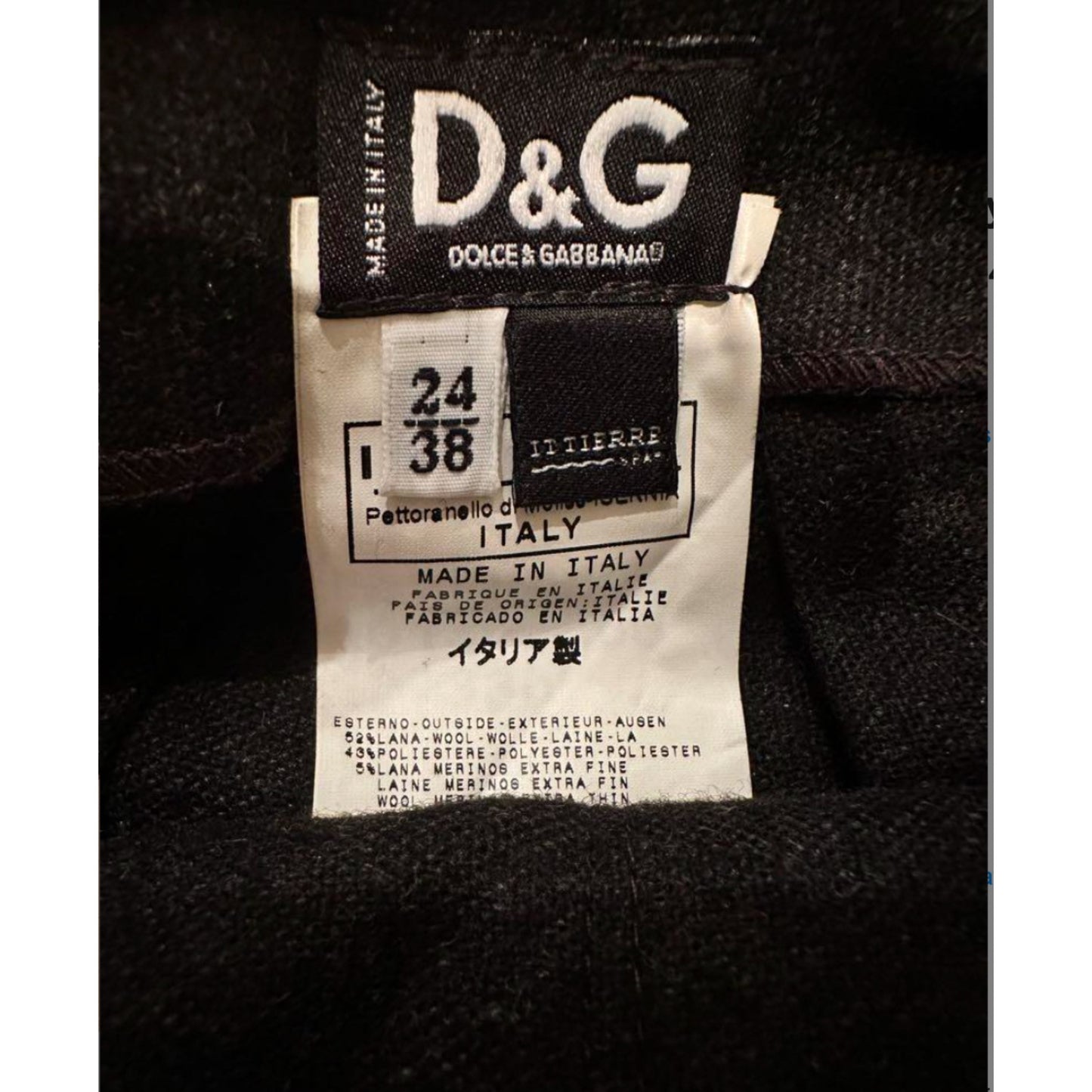 Dolce & Gabbana Triple Buckle Pleated Mini Skirt