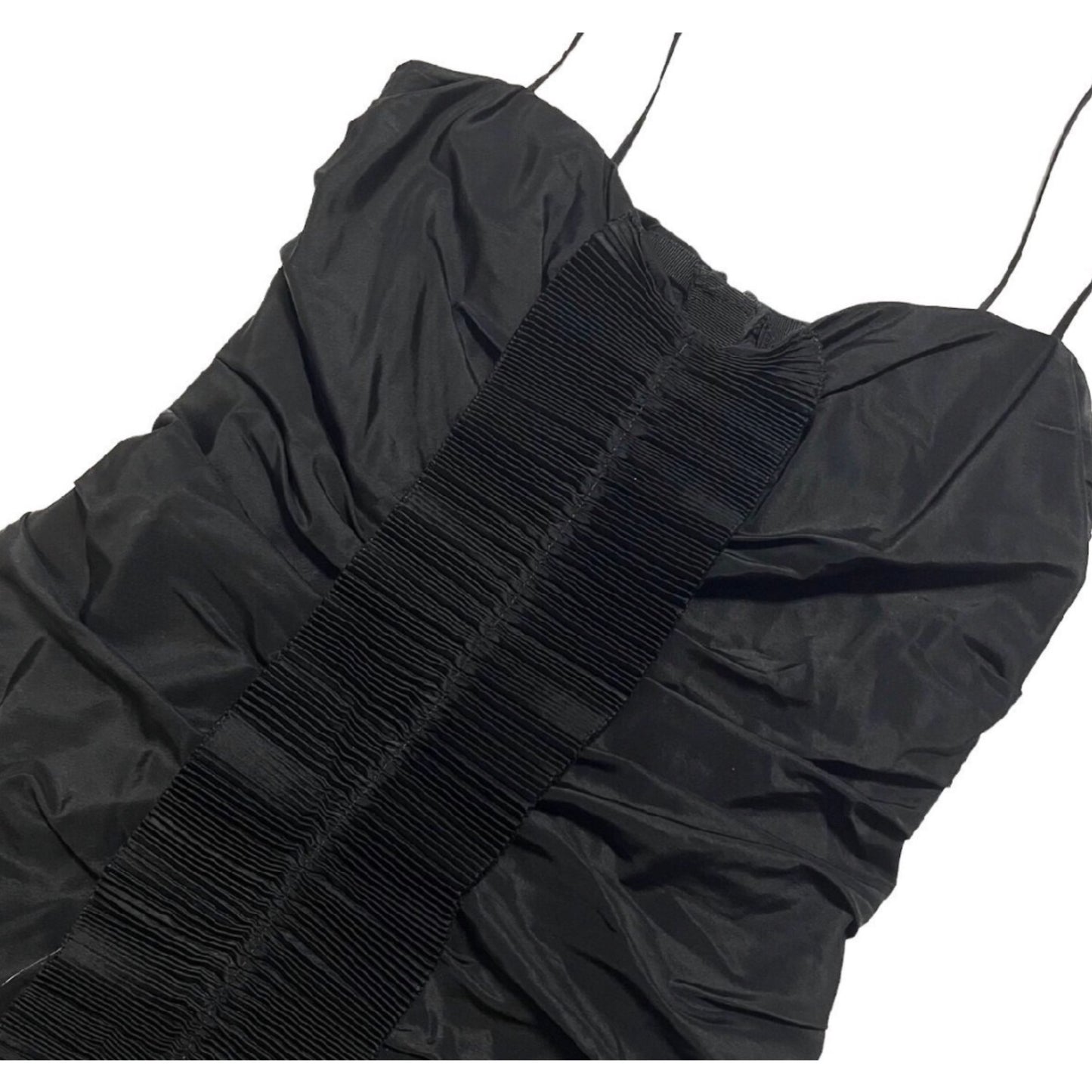 Dolce & Gabbana Pleated Mini Strappy Dress