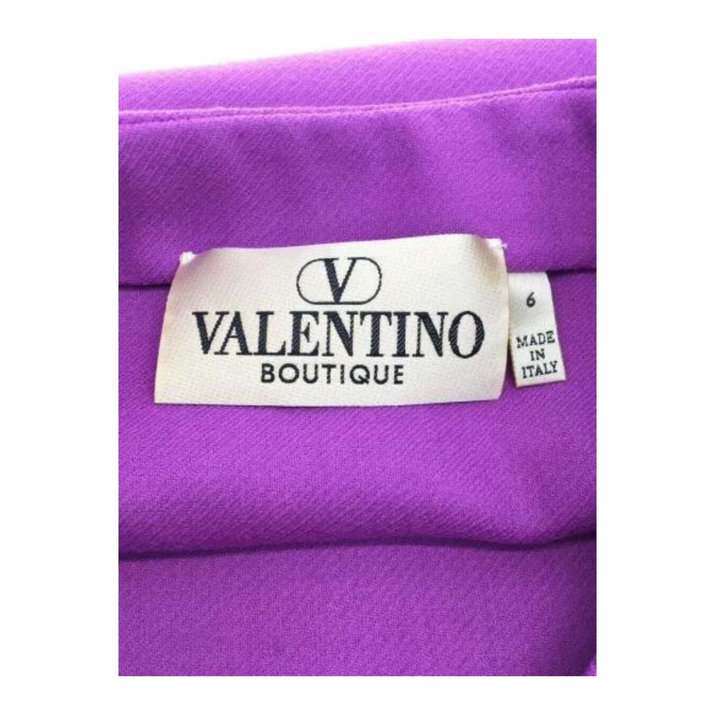 Valentino Virgin Wool A Line Skirt