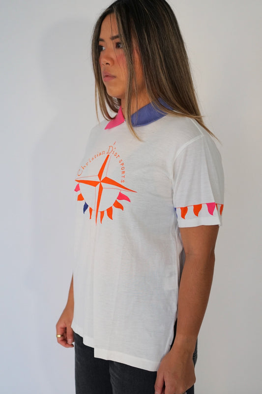 Christian Dior Sports Compass Logo Polo