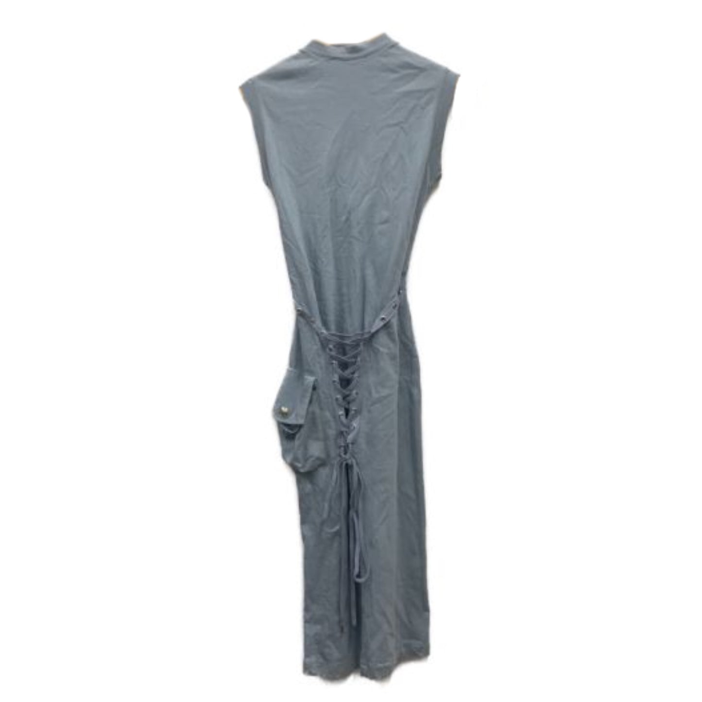 Christian Dior Lace Up Pocket Muscle Tank Dress