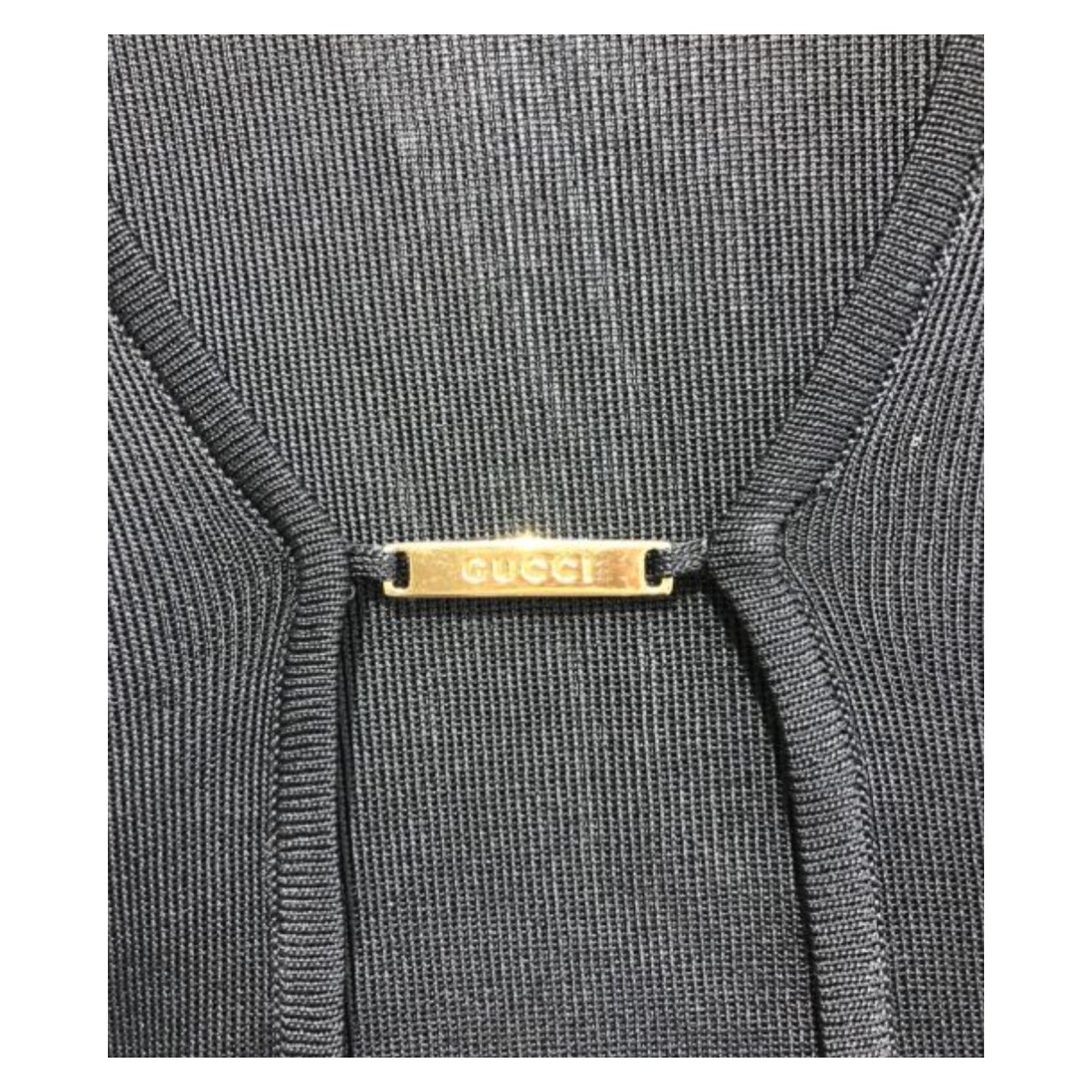 Gucci Rayon Metal Logo LS Cardigan