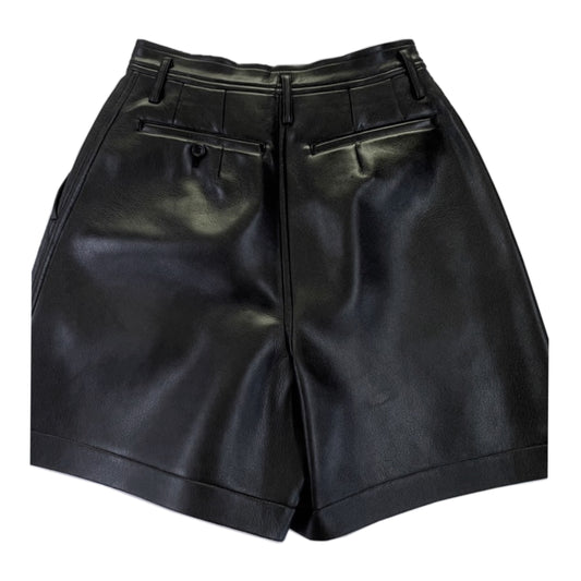 Tricot Comme Des Garcons Leather Shorts