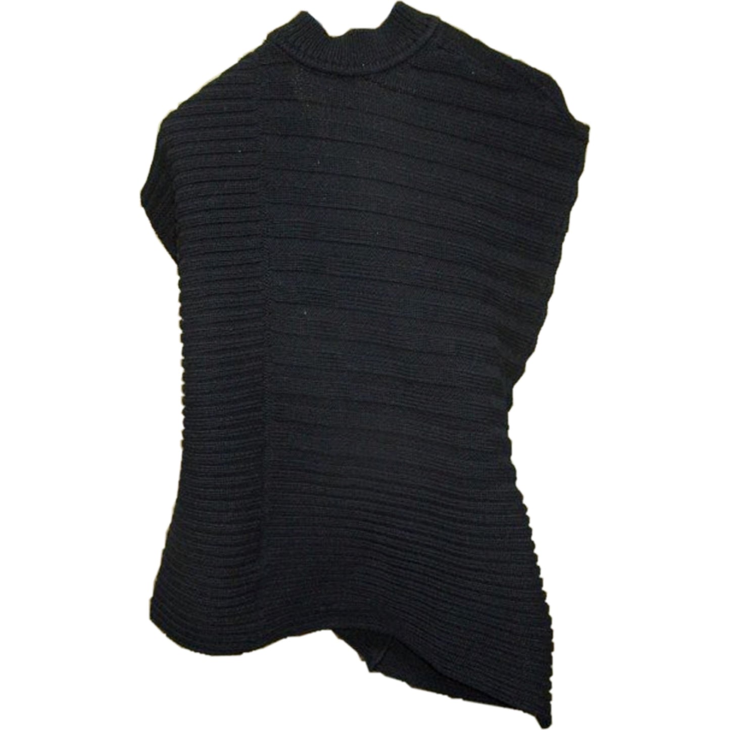Marni Mock Neck Back Criss Cross Knit Top