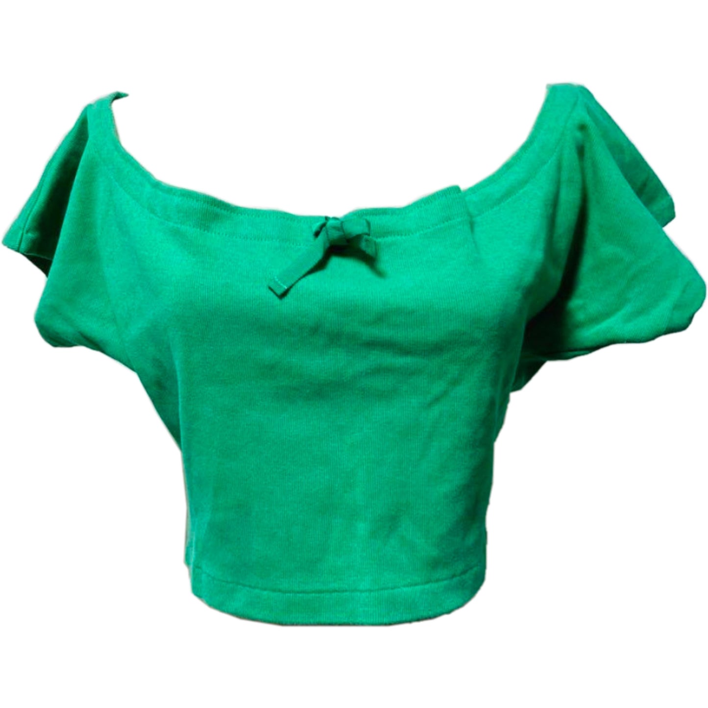 Kenzo Off The Shoulder Crop Top