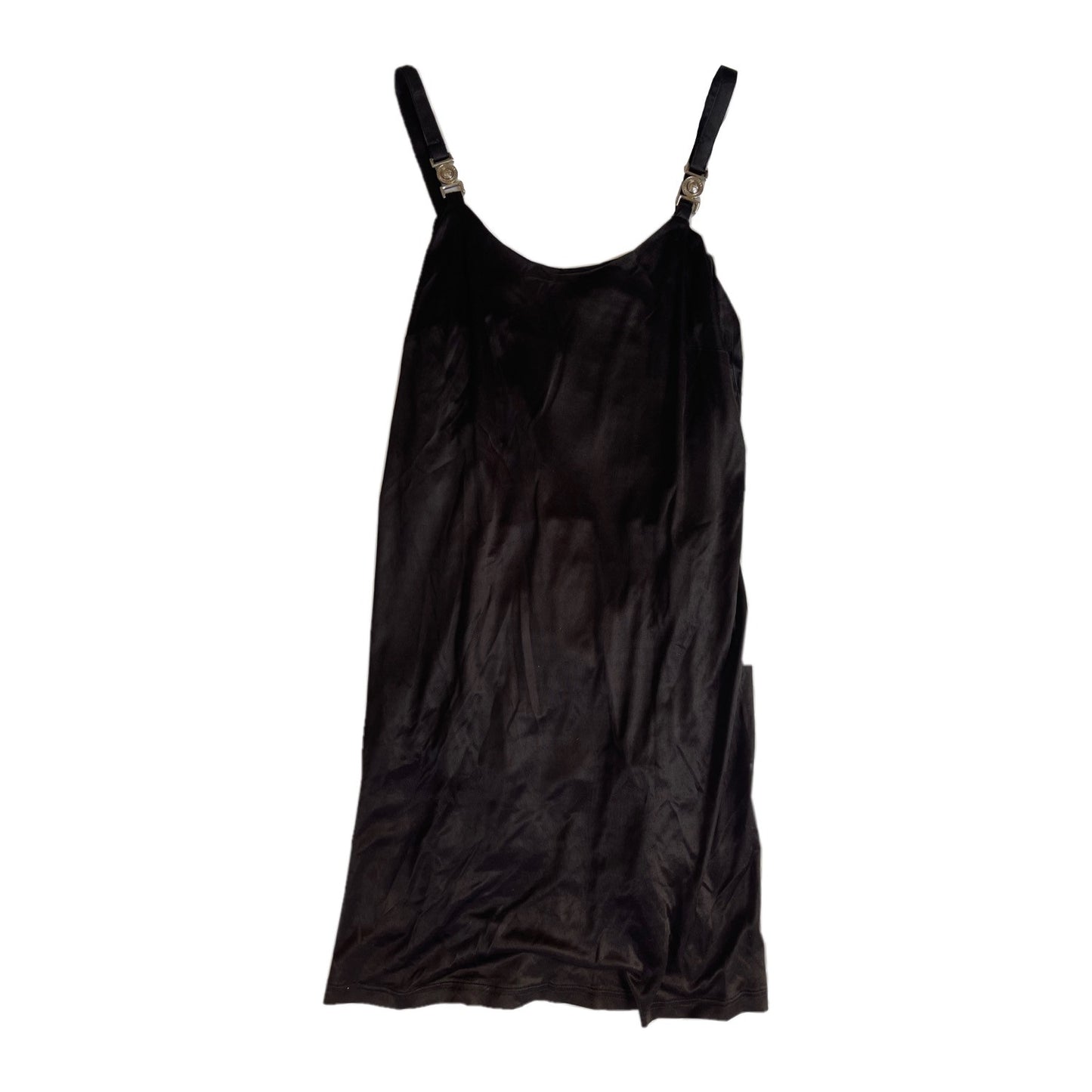 Versace Jeans Couture Mini Dress W Metal Medusa Straps
