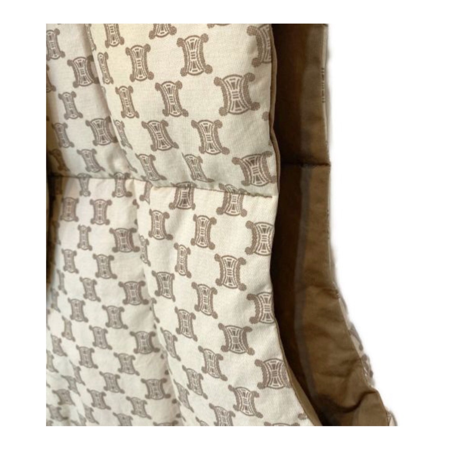 Celine Macadam Logo Down Puffer Vest