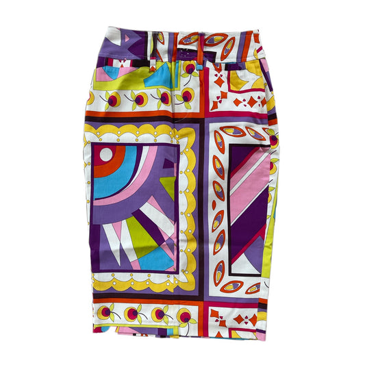 Dolce & Gabbana Mosaic Print Midi Skirt