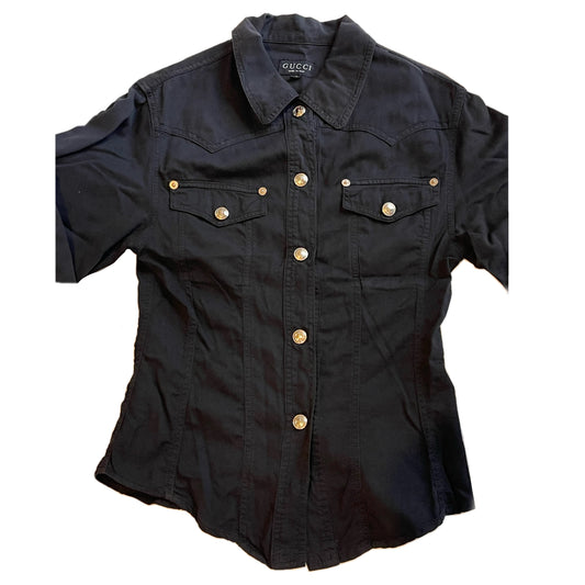 Gucci Western Cowboy Button LS Shirt
